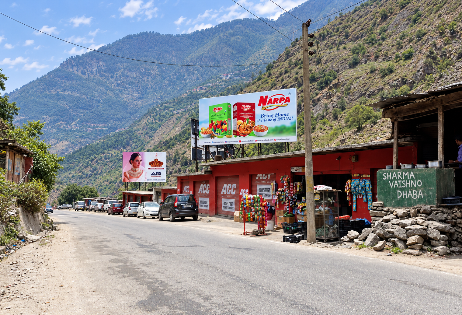 Kandani Kistwar advertising site
